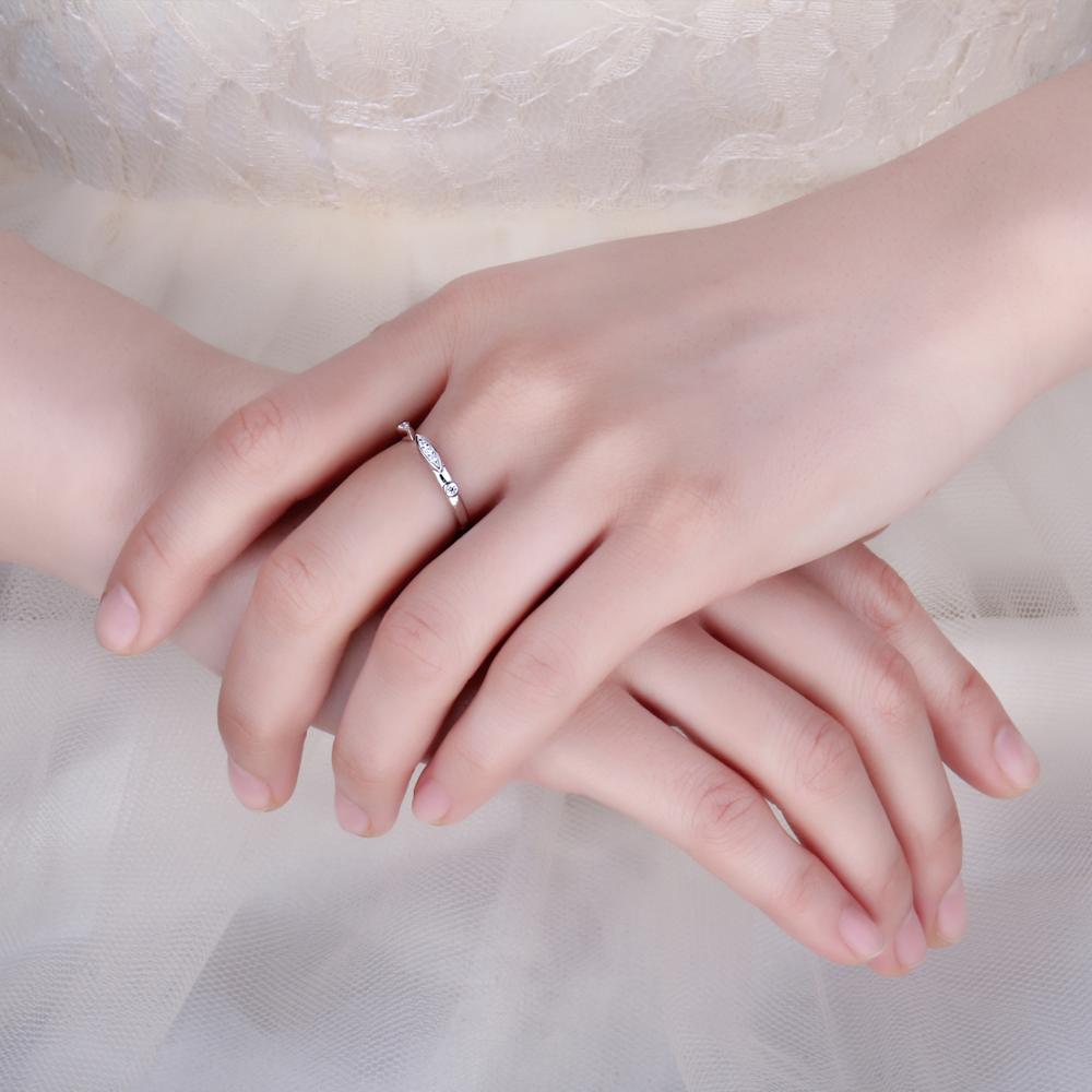 JewelryPalace Marquise Leaf anello in argento Sterling 925 aperto regolabile impilabile dito pollice polsino anello avvolgente per donna