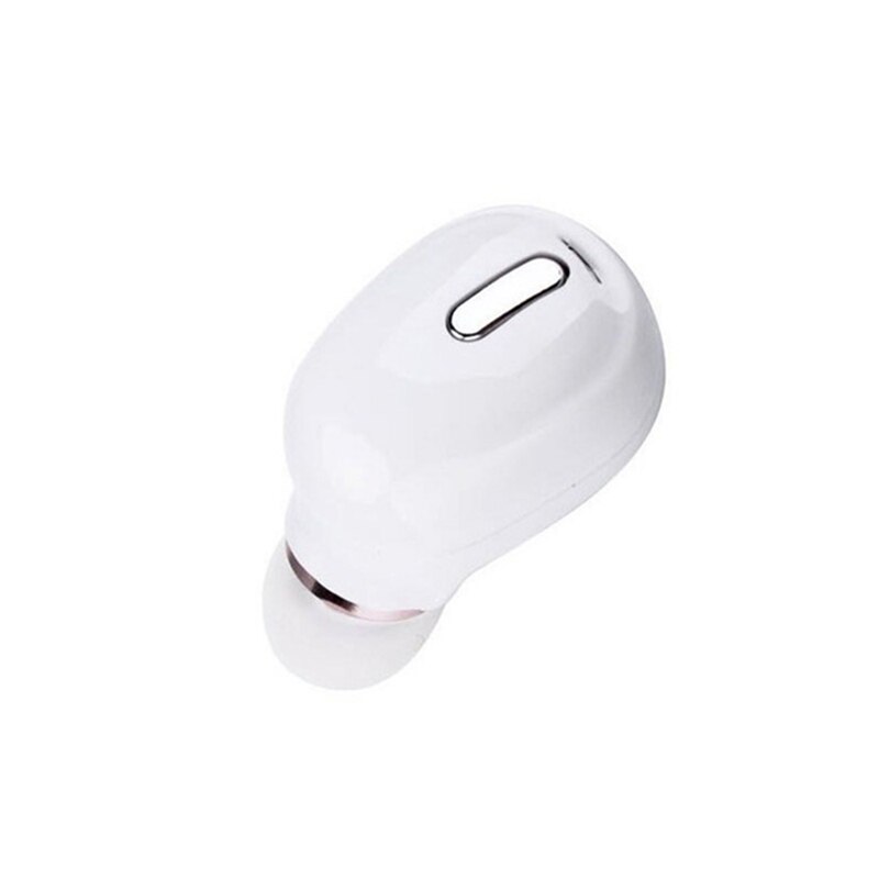 Mini  x9 trådløse ørepropper støjreduktion in-ear bluetooth 5.0 øretelefon behagelig at bære 3d lyd til sportsvandring: Hvid
