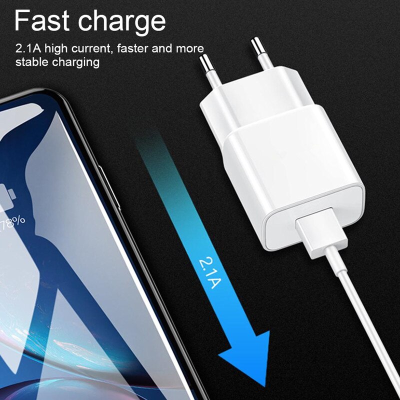 For Huawei fast Charger For G7 G9 PLUS NOVA PLUS P8 mini P8 P9 LITE honor 8 LITE honor GR3 NOVA-LITE EU Adapter