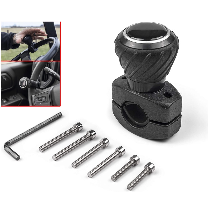 Lenkrad Energie Griff Spinner Knopf Lenkrad passend für Autos LKW Autos Hilfs Booster Ball Universal- Energie Griff