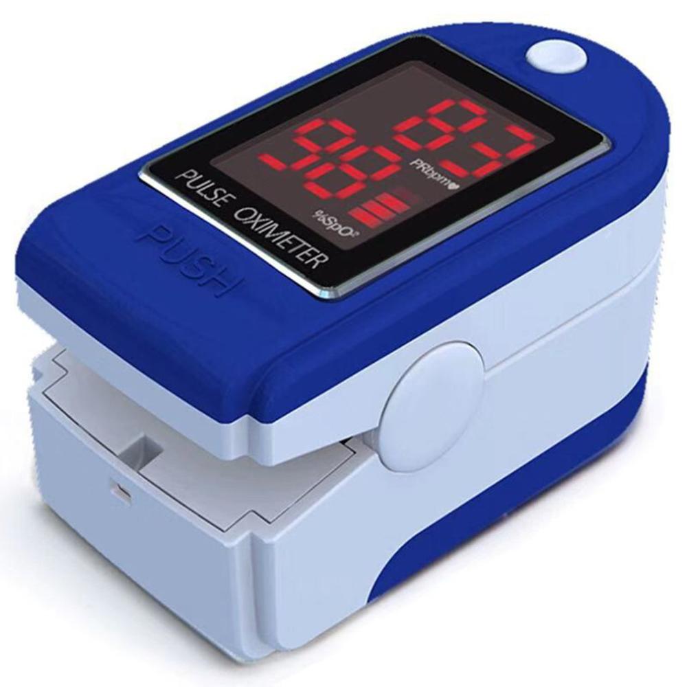 Spo2 Finger Oximeter Finger Tip Pulse Oximeter Equipment with Sleep Monitor Pulse Oximeter Household: 02