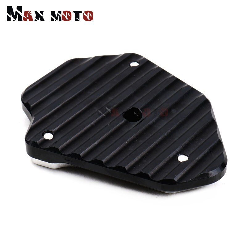 Motorcycle CNC Kickstand Voet Side Stand Extension Pad Ondersteuning Plaat Vergroten Stand Cover Voor Ducati 848 1098 1199