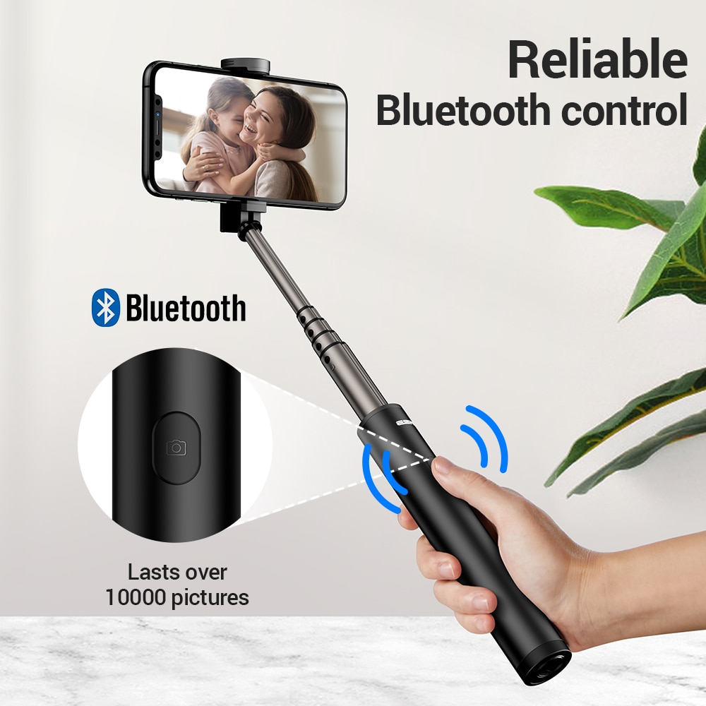 Esr Bluetooth Selfie Stok Afstandsbediening Met Led Licht Voor Live Camera Selfie Handheld Stick Voor Iphone Samsung Xiaomi Android