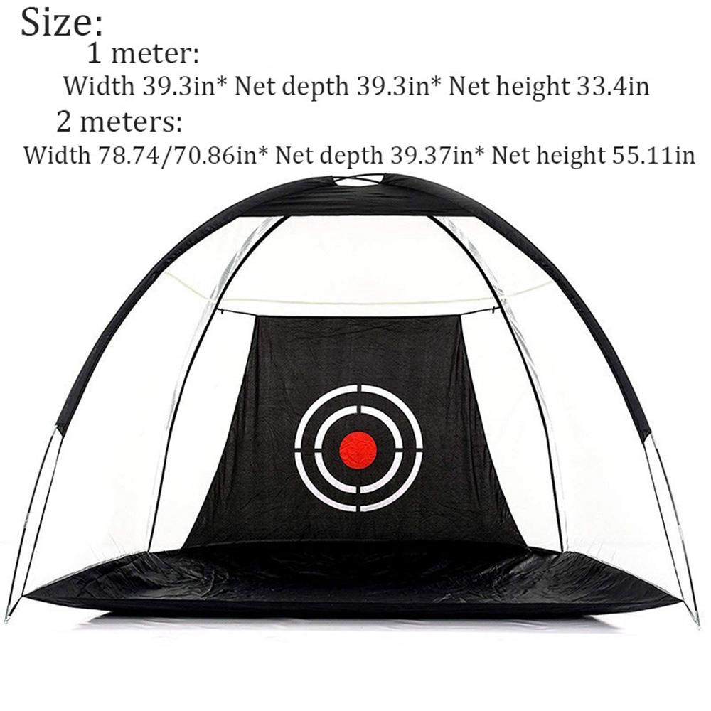Golf træningsnet udendørs golf chipping netto rejse græsplæne nylon 210d oxford klud golf træningsnet hjem værktøj rammer