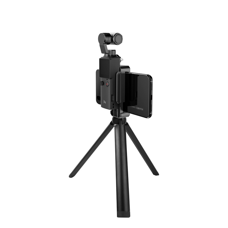 3 i 1 metal stativ selfie stick monopod mount lommekamera gimbal + adapterklip til fimi palm kamera tilbehør