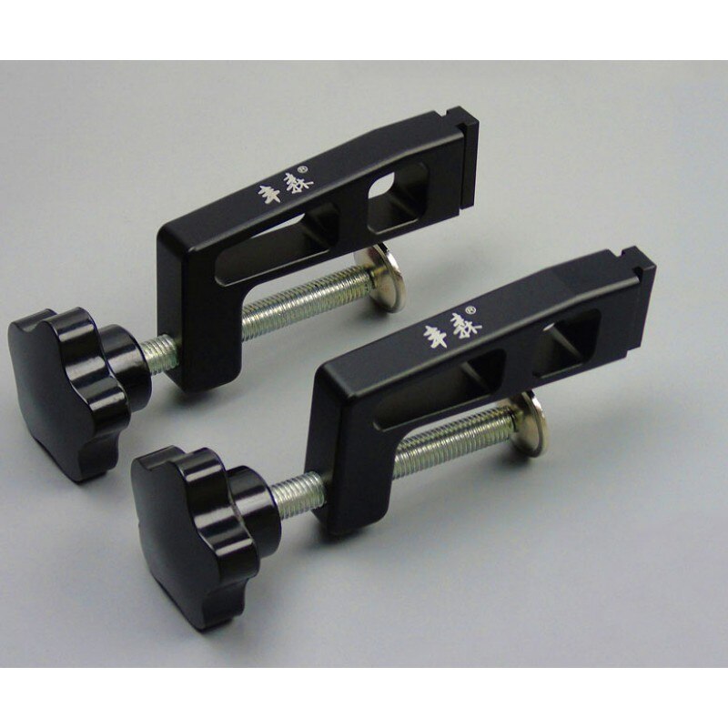 1 pair Woodworking fixed Clamp Slant hole pull clip Slant hole special fixing clamp drilling Accessories Thickest clip 65MM