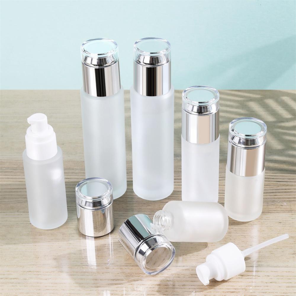 Szkło dozowniki mydła w płynie przenośny pakowanie na podróż butelka z pompką szampon kosmetyczne krem pojemnik na balsam akcesoria łazienkowe