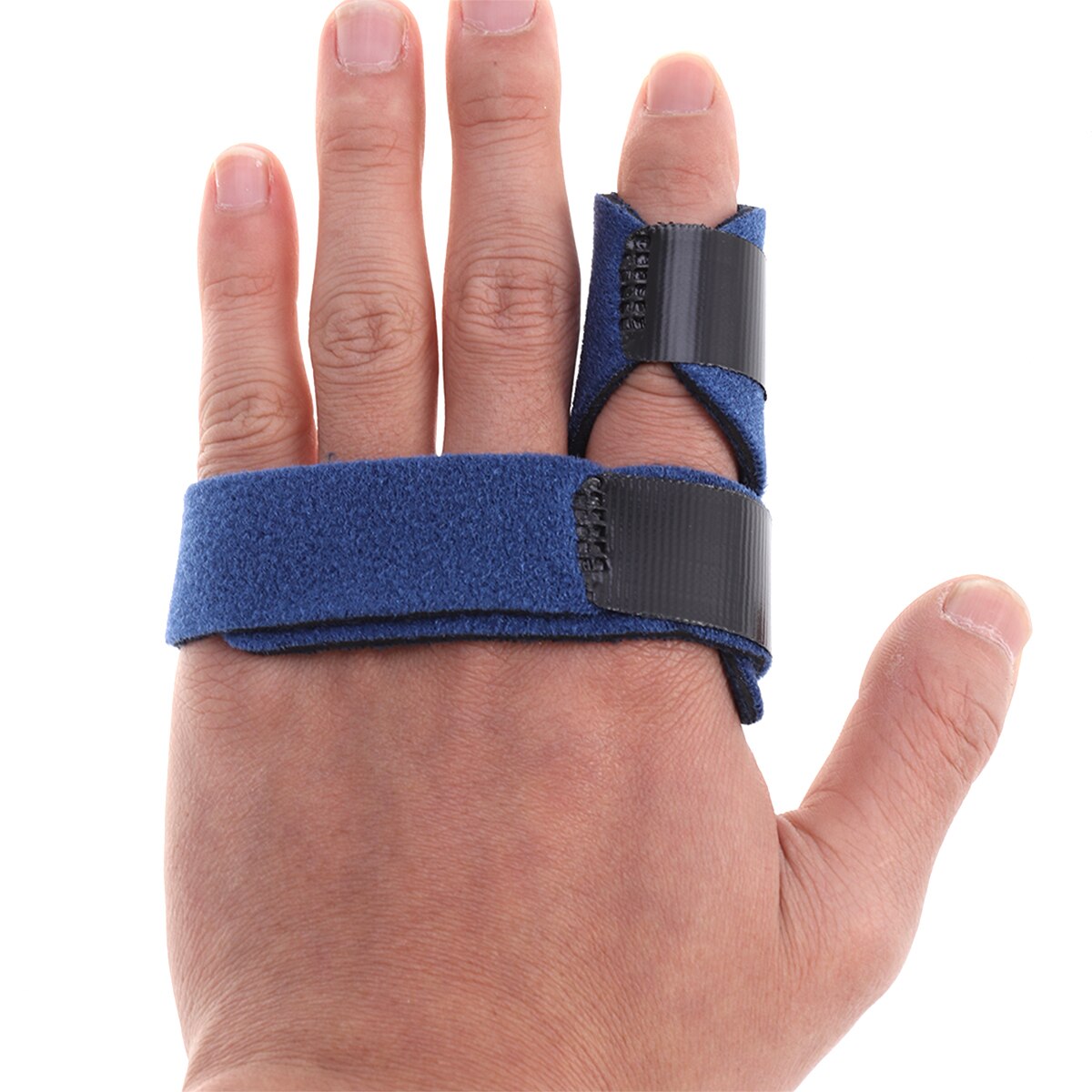Finger Support Brace Splint Adjustable Finger Fracture Joint Splint Protector for Alleviating Finger Locking Popping