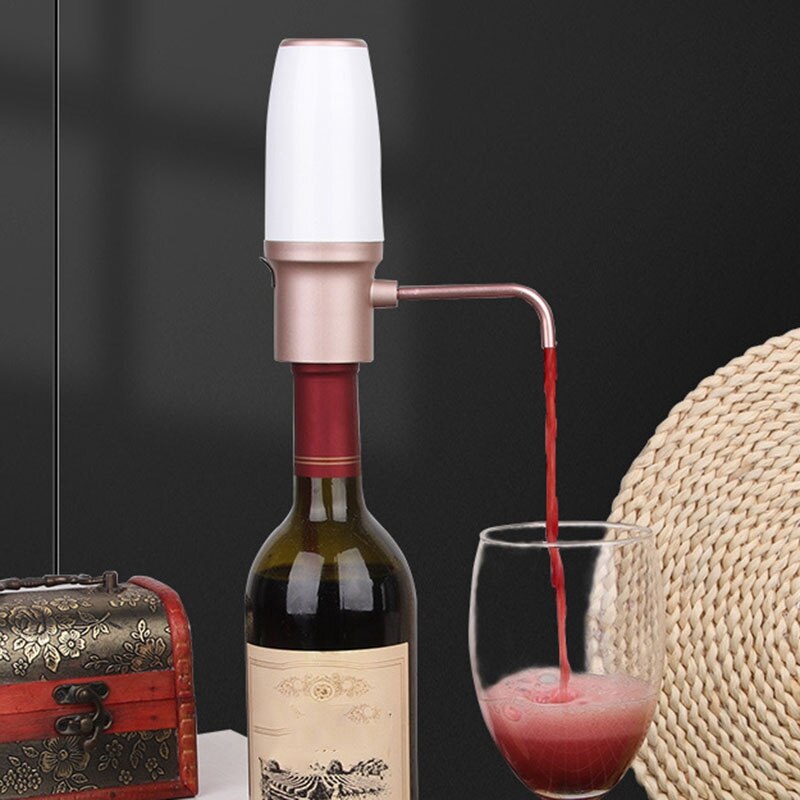 Draagbare Elektrische Wijn Beluchter Automatische Wijn Decanter Usb Charge Draagbare Wijn Schenker Producten Quick Automatische Decanter