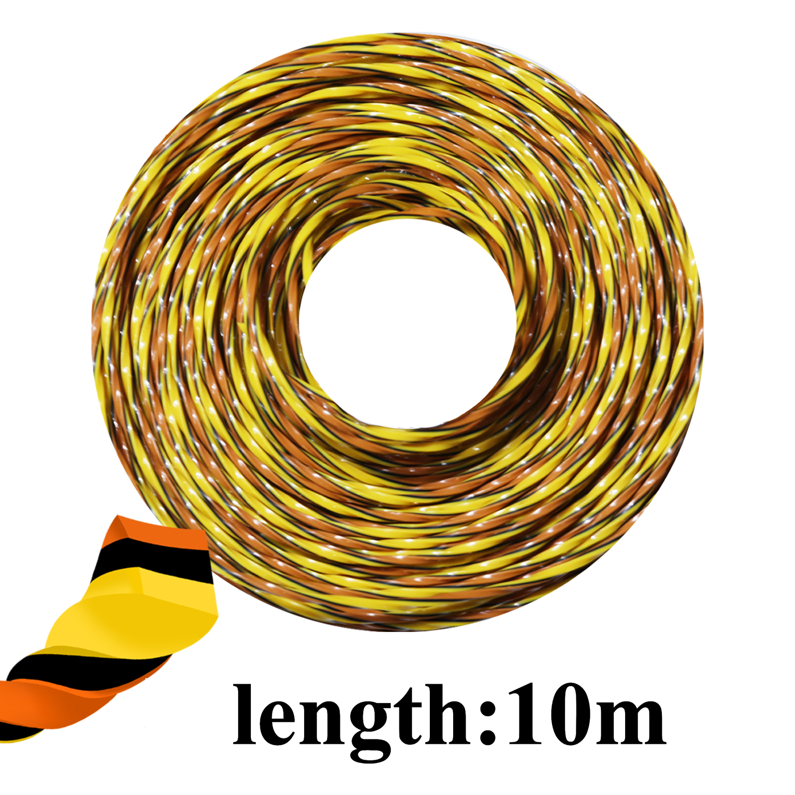 1.6/2.0/2.4/2.7/3.0mm*15m/1lb trefarget firkantet vridbar gresstrimmertråd nylon gresskuttertau gressklipperbladhode tilbehør: Xl / Grå