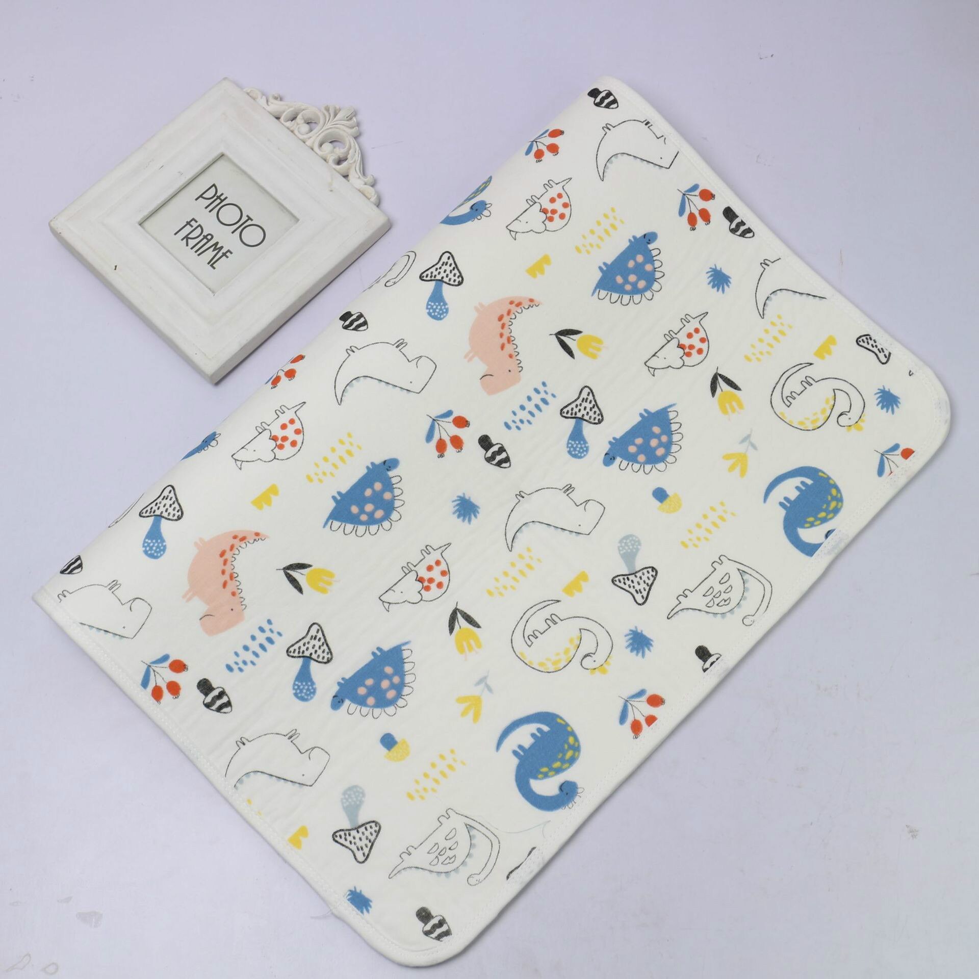 30*45 cm Baby Nappy Changing Pad Covers for Baby Stroller Infant Diapers Wet Mattress Nappy Bed Sheet Infant Change Mat: Dinosaur 2