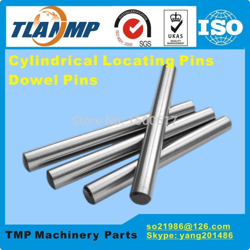 2 pieces/Lot 10x10mm Locating Pins/Dowel pins/10mm Cylindrical position pins-Material:Steel GCr15 (T15112401)
