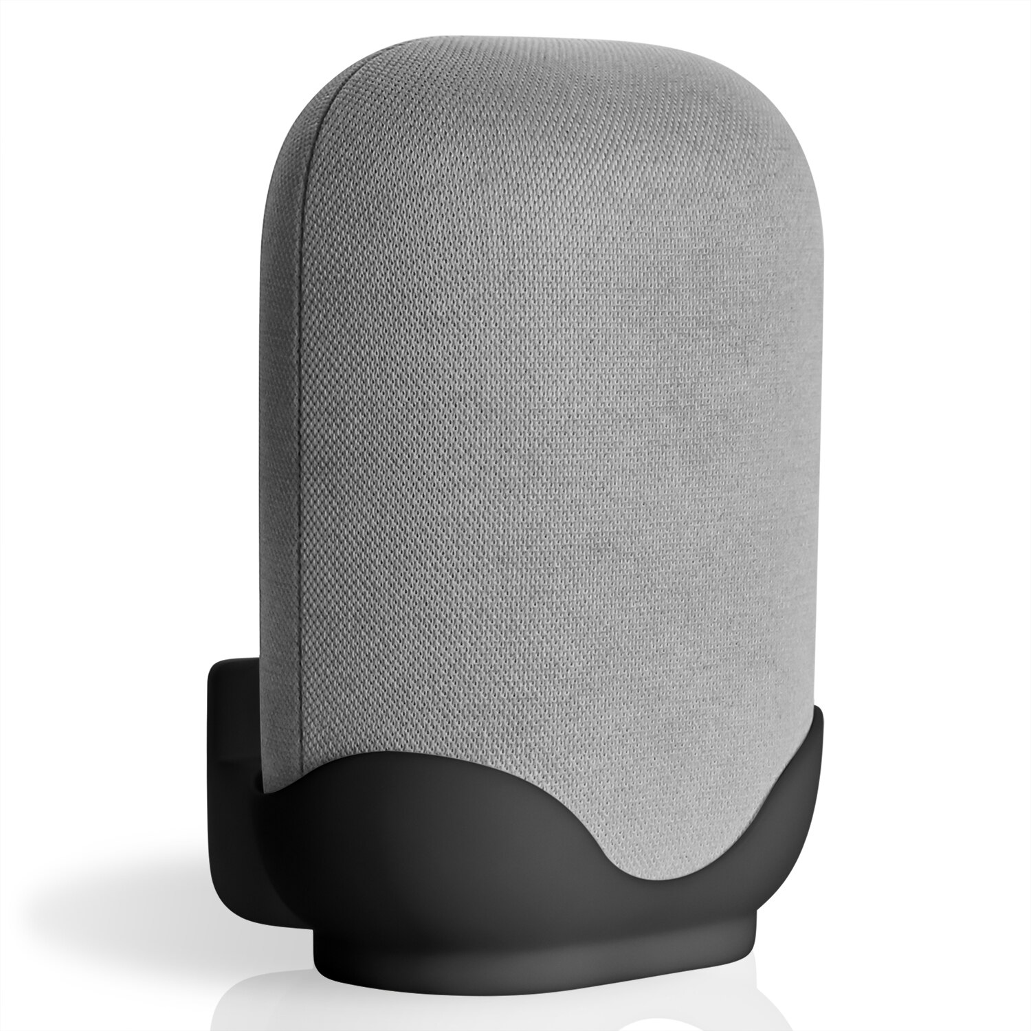 Veggfeste hylle stativ for google nest audio all mount holder nettbrett stativ holder holder plassbesparende løsning for smart hjem: Svart holder