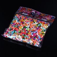 1000pcs 5mm/2.6mm EVA Hama Perler Kralen Speelgoed Kids Fun Craft DIY Handmaking Zekering Kraal Multicolor intelligentie Educatief Speelgoed