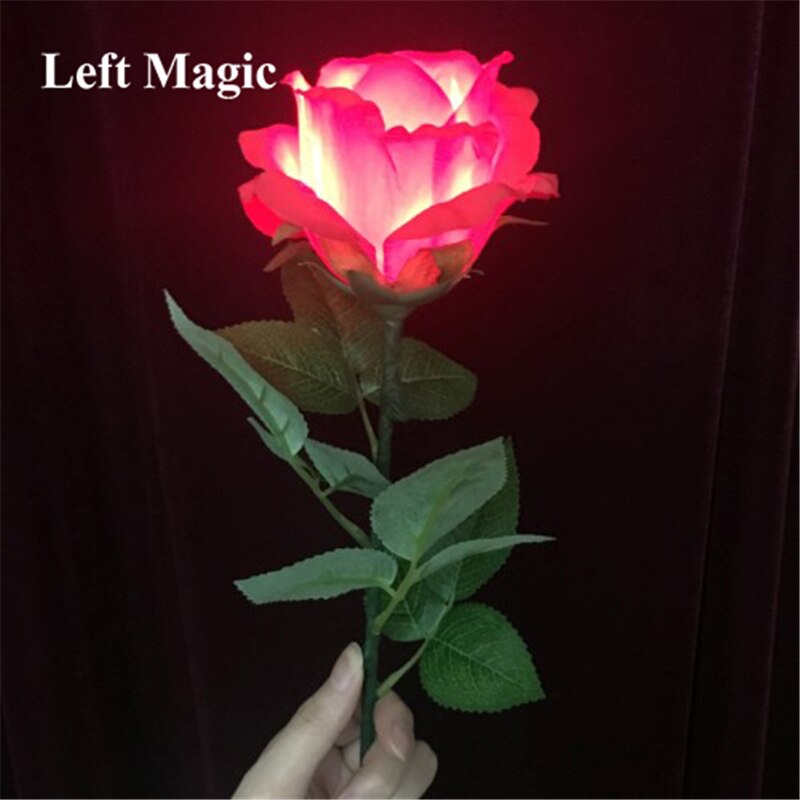 Lighting Rose Remote Control / Button (1 Flowers) - Magic Trick Flower Magic Close Up Magic Stage Magic For Lover Romantic Props