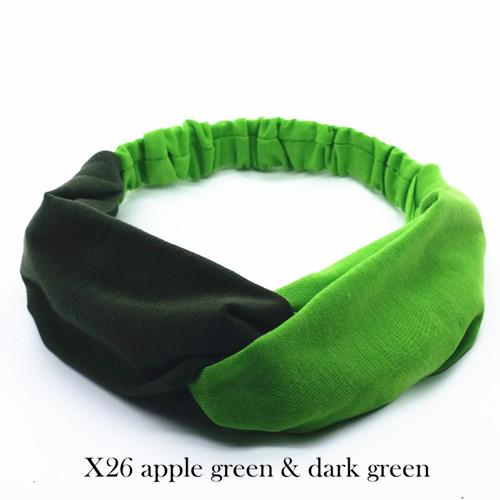 Diademas torcidas de algodón para mujer, diademas elásticas con nudo, bandas para la cabeza deportivas para Yoga, maquillaje, Spa, diadema, vendaje, accesorios para el cabello para niñas: plum