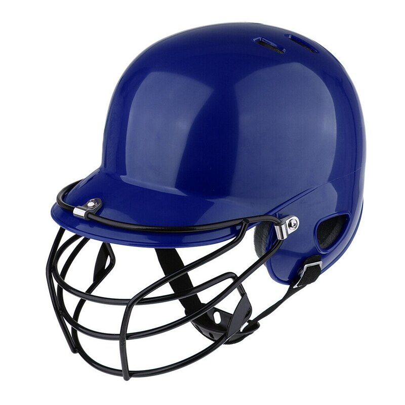 Baseball Helm Baseball Schlagen Helm weicher Ball Kompakte Maske Dual Dichte Auswirkungen-Erwachsene