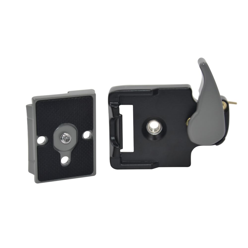 SETTO 323 adaptateur de pince à dégagement rapide, pour trépied de caméra avec Manfrotto 200PL-14 plaque Compat BS88 HB88 plaque de stabilisateur