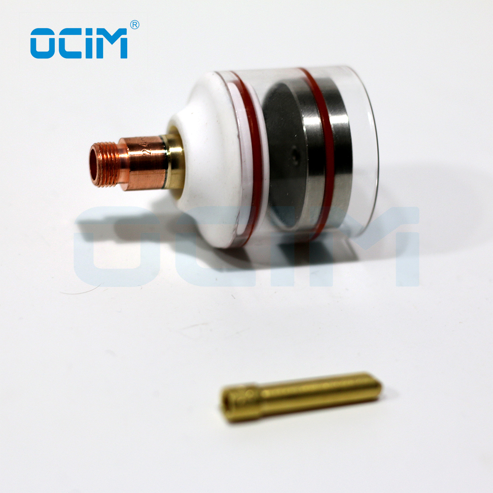 Tig Pyrex Cup Gas Lens Kit 20# TIG Welding Glass Cups For All WP17/18/26 Argon Torch