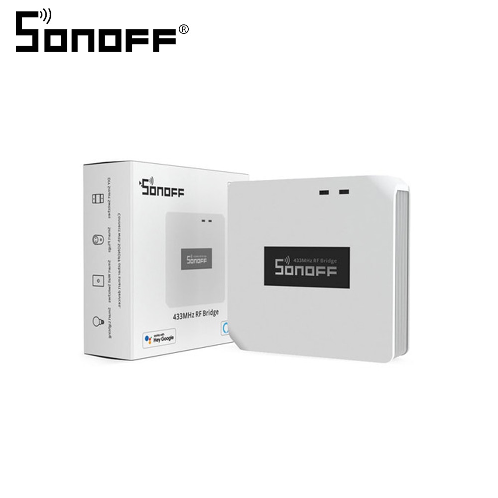 Sonoff – passerelle sans fil RF Bridge R2, 433MHz, Module d&#39;automatisation pour maison connectée, avec WIFI HUB RF, réglage de la minuterie