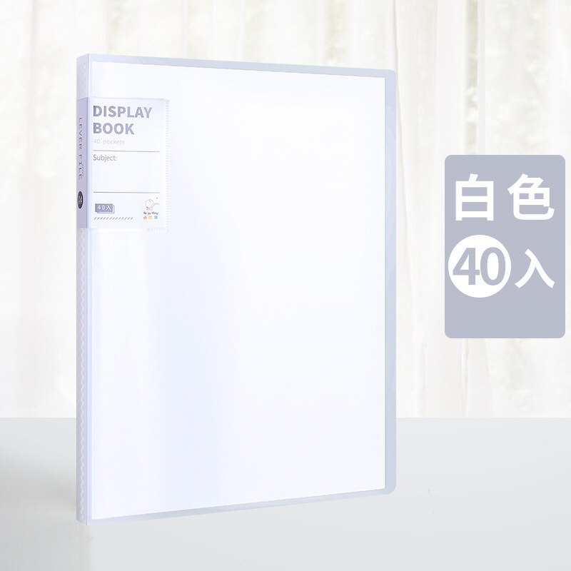 30 40 60 80 Pagina &#39;S A4 Size Piano Muziek Score Vel Document Bestand Map Organizer Pp Frosted Map Bureau organizer: 40pages white