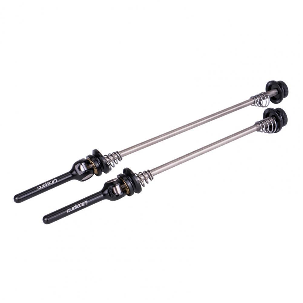 Asta a sgancio rapido durevole componenti per biciclette facili da usare asta a sgancio rapido per bici: Black 135mm