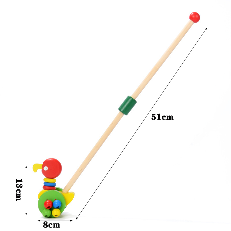 neue Kinder Holz Puzzle Spielzeug Frühen Kindheit Baby 1-3 jahre Walker Deconstructable Holz Einpolige Schritt Warenkorb schieben Spielzeug