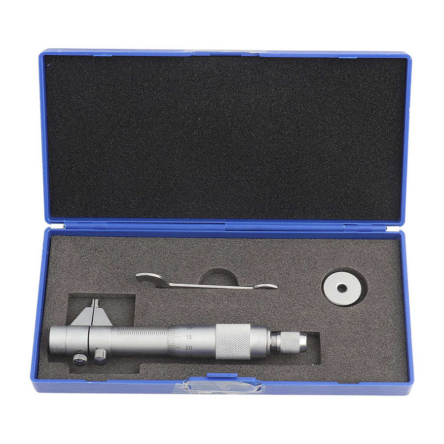 Indvendigt mikrometer hulboring indre diameter måler 5-30mm rækkevidde 0.01mm nøjagtighedsmål målemarkør