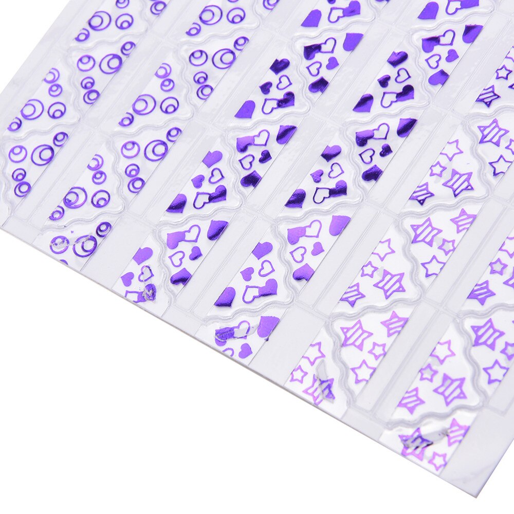 gorący sprzedam 72 sztuk/arkusz piękny gwiazda serce samoprzylepne karteczki robić notowania ozdoba robić albumu naklejki retro zdjęcie Pvc naklejka na rogi