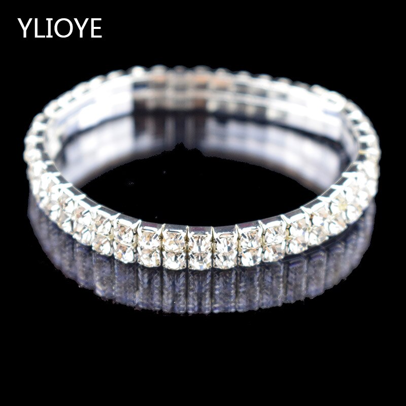 mehrere stile Kristall strecken Glanz Armbänder Für Frauen paar Girlsfriend Armreifen Hochzeit Braut