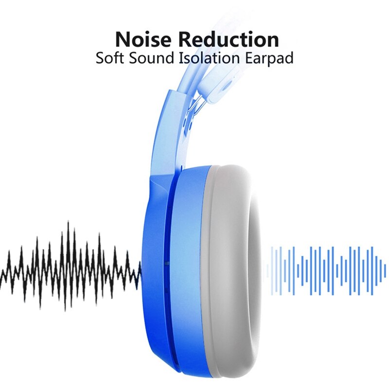 Somic G952s Blue Gaming Headset Lovely 3.5mm Wired Earphone Bass Vibration Noise Cancelling Headphones for PC Gamer with Mic