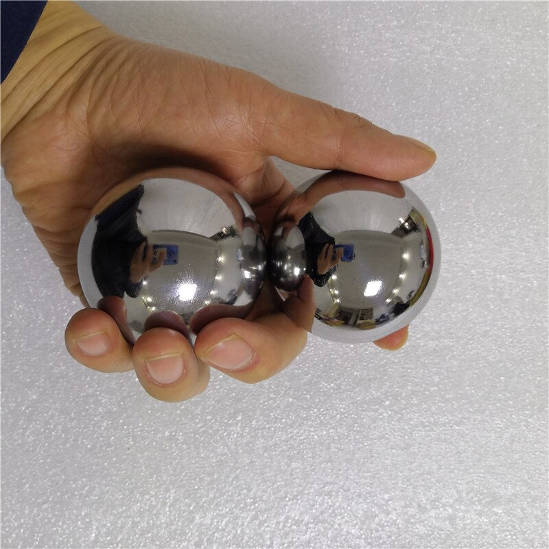 Solid 50MM or 60MM bearing Solid steel ball wear-resistant anti impact hand ball exercise fitness Iron ball