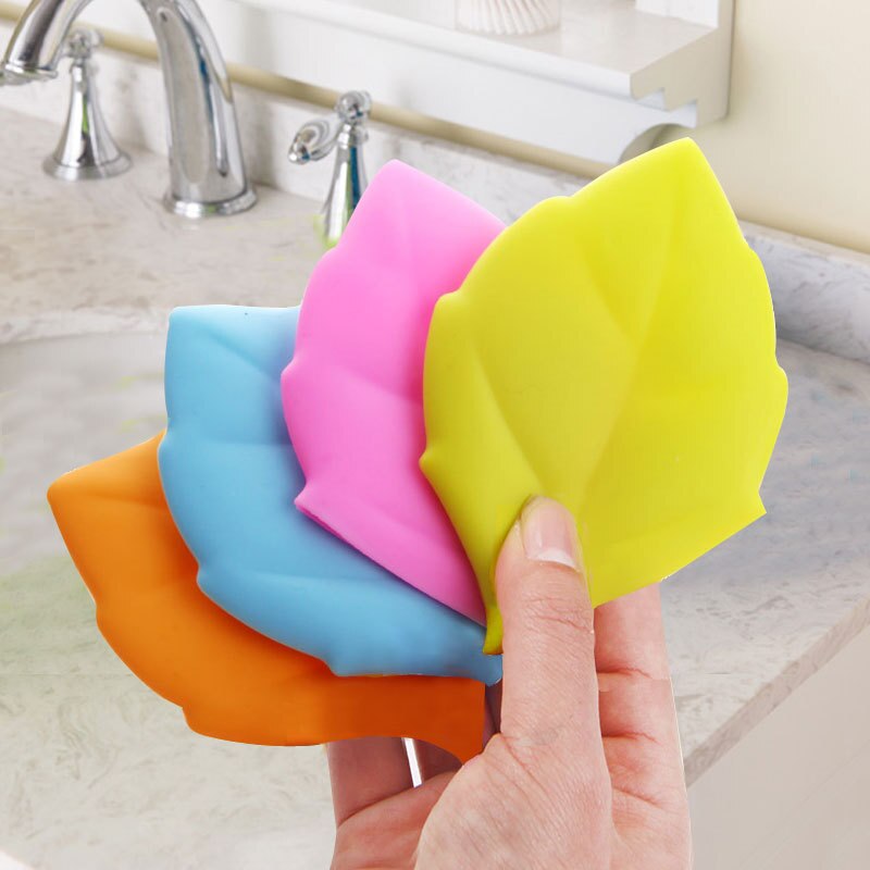 Foldable Maple Leaf Portable Travel Toothpaste Toothbrush Holder Cup Case Silicone Storage Outdoor Bathroom Accessories