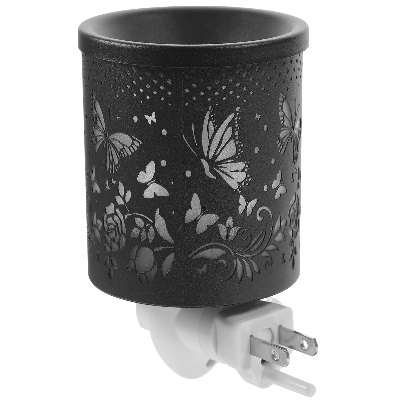 Metal Plug In Wax Warmer Electric Burner Scented Oil Night Lamp Aromatherapy Furnace Bedroom Incense Burner: Default Title