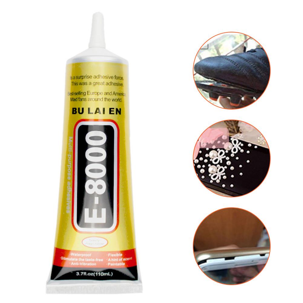 50ml E8000 multiusos Universal pegamento coche DIY cuero adhesivo diamante pegamento para joyería auricular sellador teléfono móvil pantalla