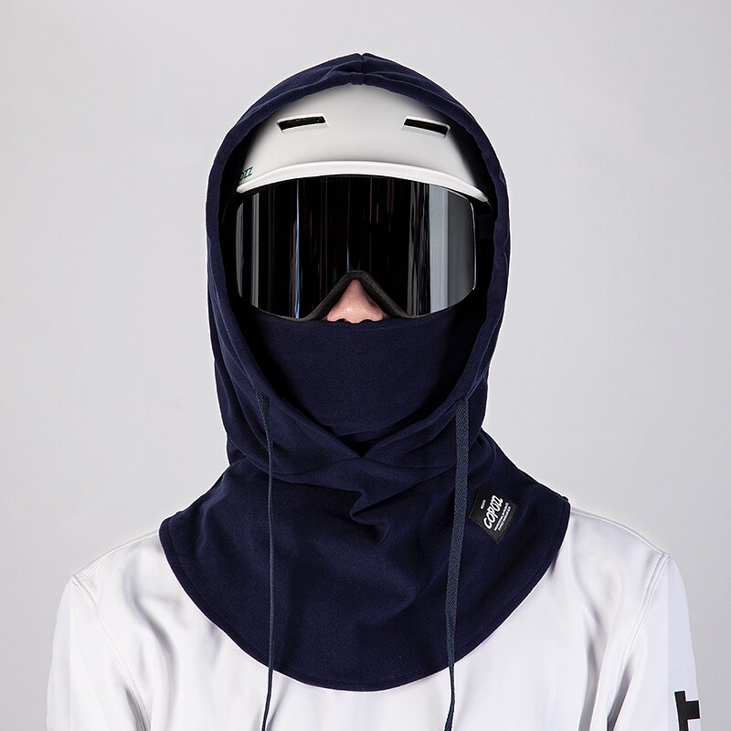 COPOZZ Winter Ski Maske Radfahren Skifahren Thermische Vlies Maske draussen Sport Winddicht Radfahren Kopfbedeckungen Sturmhaube Halbe Gesicht Maske