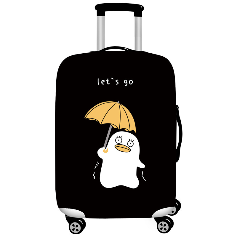 Bagagehoes Elastische Bagage Beschermhoezen Bagagehoes Geschikt For18-32 Inch Kofferkoffer Reisaccessoires: S / Goud