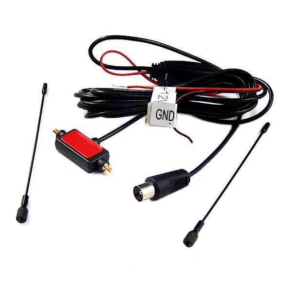 Universele Auto Analoge TV Antenne Receiver Autoradio Antenne Fit Alle Auto &#39;S IEC Poort Plug
