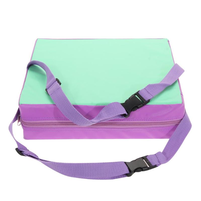 Asiento elevador portátil para niños, alimentación de bebé, taburete de silla alta, asiento de refuerzo para comer, asiento plegable portátil para viajar: 06