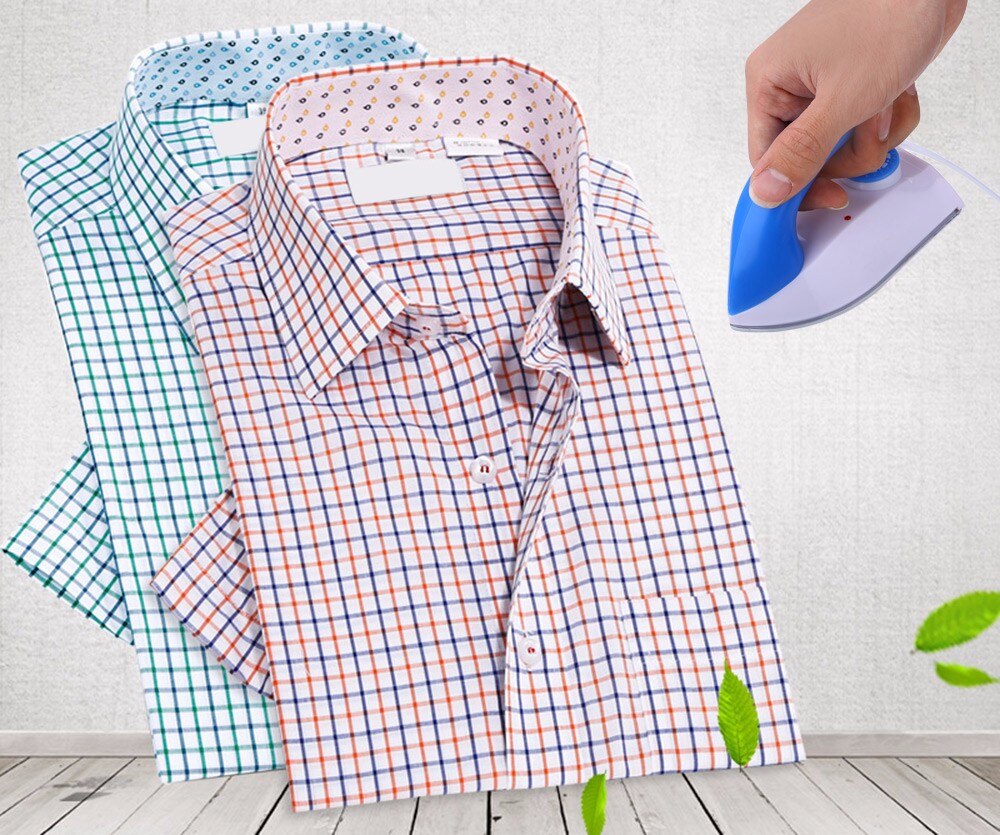 mini żelazko podróży termostat ręczny powlekana płyty, elektryczne żelazko robić kołnierz mankiet z automatyczna regulacja temperatury żelaza