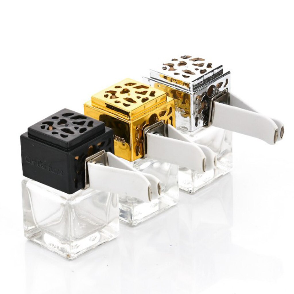 5ml glazen hervulbare lege flessen autofavorieten diffuser geuren oliën geurverstuiver luchtverfrisser accessoires set