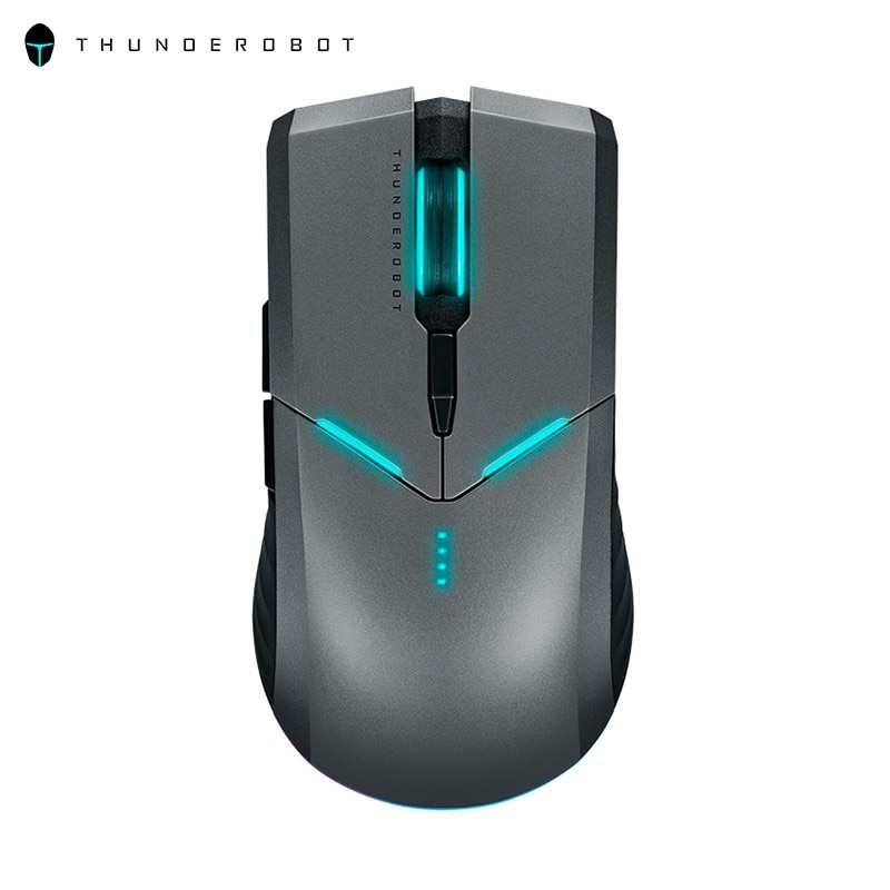 Thunderobot wireless mouse gaming mouse OMRON LED backlight Programmable rechargeable 4000 DPI computer mouse
