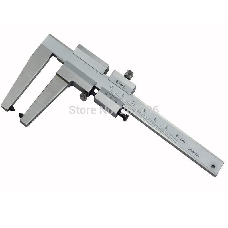 Pied à coulisse de frein en acier inoxydable pour disques de frein disques outils de mesure frein à disque épaisseur jauge griffe longueur 50mm/80mm