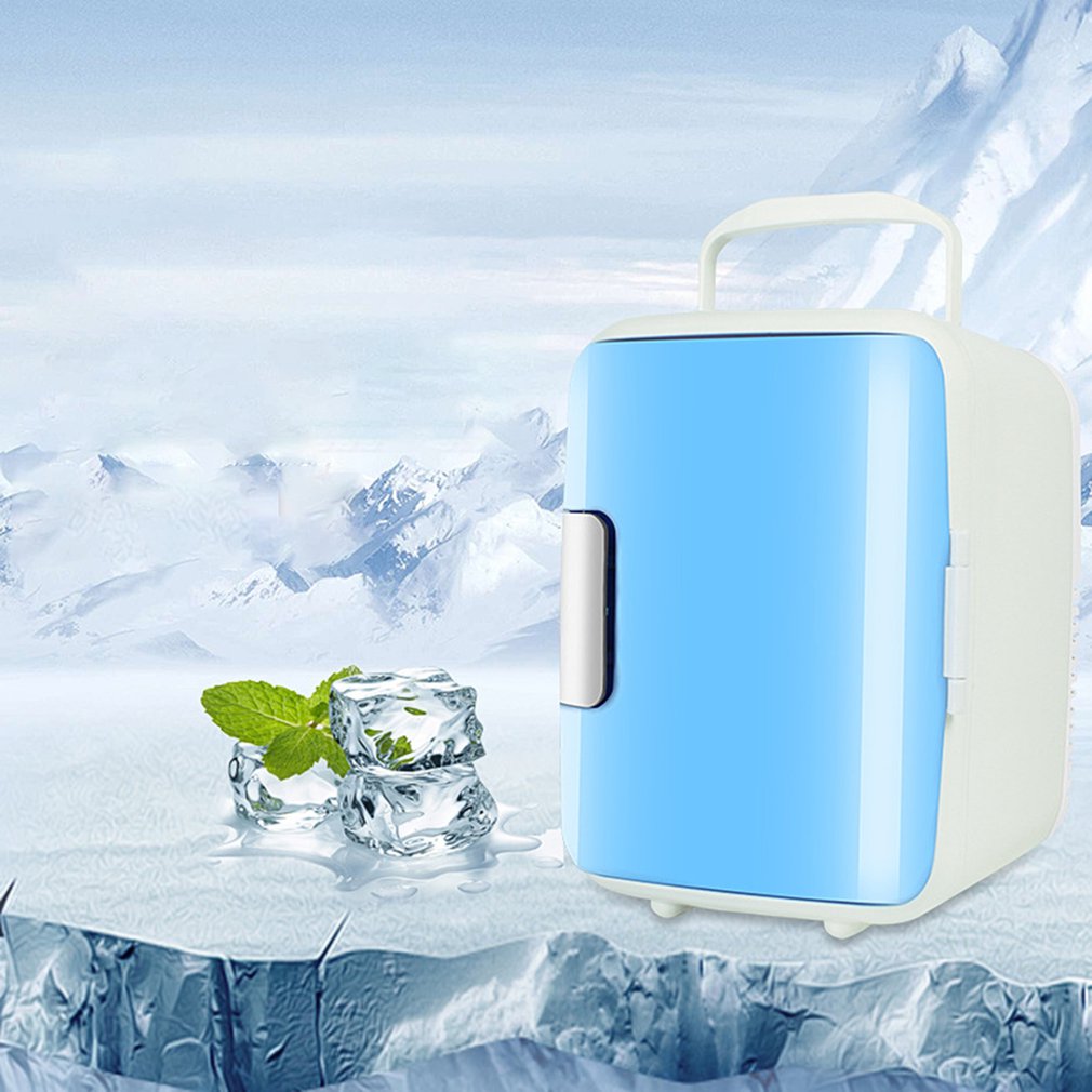 Car Heating And Cooling Box Home Car Dual Purpose 4L Mini Refrigerator Car Refrigerator Thermal Insulation