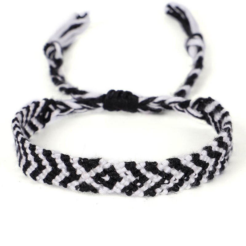 Boho Fish Shape Handcrafed Friendship Bracelet Girl Women Femme Call Me By Your Name Similar Cotton Surf Jewelry: Light Yellow Color