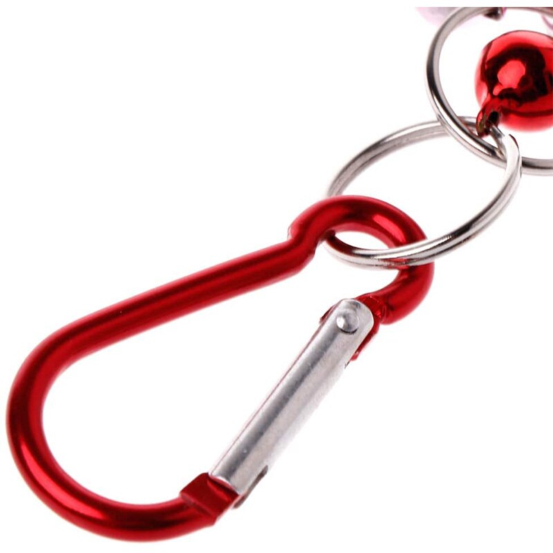Parrot Bell Toy Funny Colorful Bird Bell Hanging Swing Chain Birds Toy Chewing Bell Bird Cage Accessories Pet Supplies