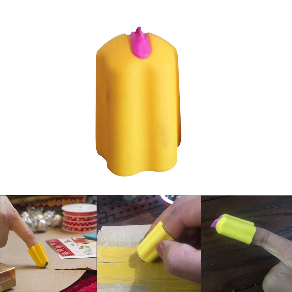 Home Safety Parcel Opener Finger Cutter Quick Silicone Letter Office Tool Durable Package Carton