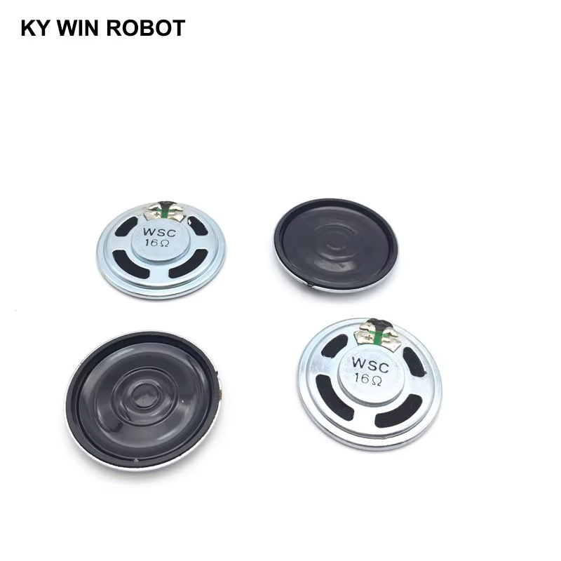 2 stuks/lot ultradunne mini-luidspreker 16 ohm 1 watt 1w 16r luidsprekerdiameter 36mm 3.6cm dikte 5mm