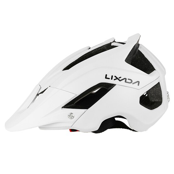 Lixada Men's Ultra-lightweight Mountain Bike Cycling Bicycle Helmet Sports Safety Protective Helmet 13 Vents MTB Bicycle Helmets: white