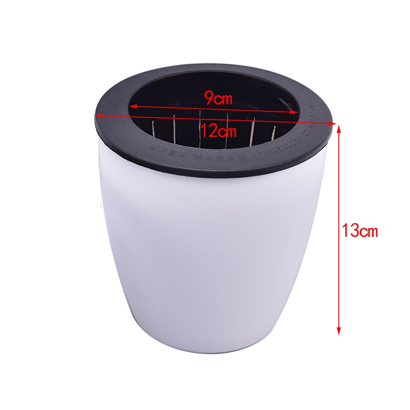 Automatic Water Absorption Lazy Flower Pot Water Culture Wall Hanging Basin Basket Plant Storage Holder PP Flower Pot Flowerpot: B